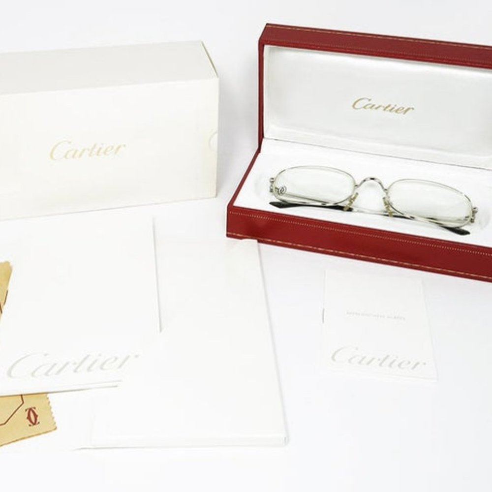 RARE VINTAGE CARTIER PLATINE ORIGINAL (1994)